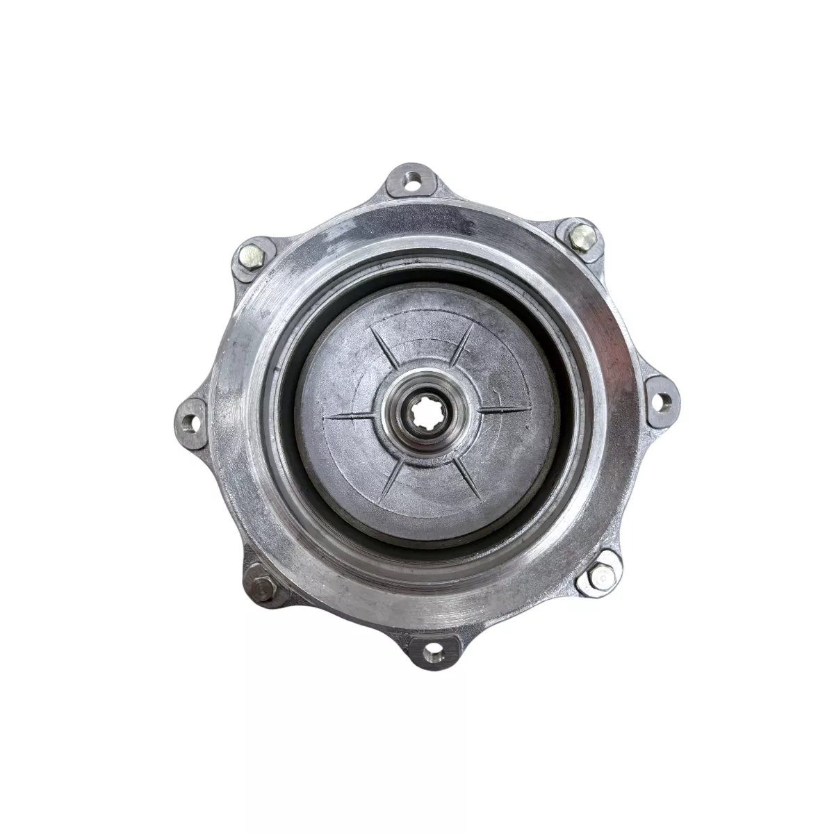 Bremstrommel hinten 10 Zoll -CASA PERFORMANCE-  MINI OCTOPUS Lambretta lui, vega, luna, cometa, J50-125 - unlackiert