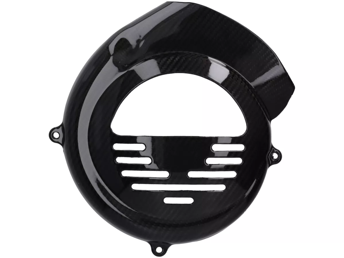 Cubierta del ventilador - CARBON ITALY, carbono auténtico - Vespa 50 Special, PV, ET3