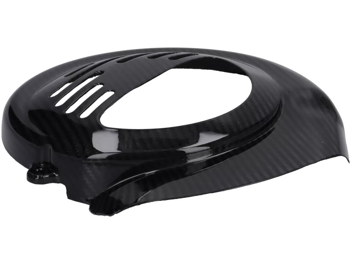 Cubierta del ventilador - CARBON ITALY, carbono auténtico - Vespa 50 Special, PV, ET3