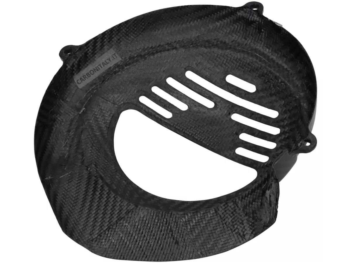 Cubierta del ventilador - CARBON ITALY, carbono auténtico - Vespa 50 Special, PV, ET3