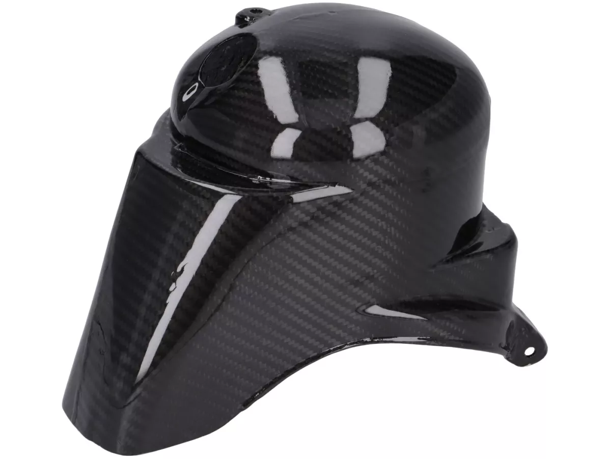 Penutup Silinder - CARBON ITALY, Karbon Asli - Vespa PX80, PX125, PX150, Sprint, GT, GTR, TS, Super, Motovespa CL/PX125-150
