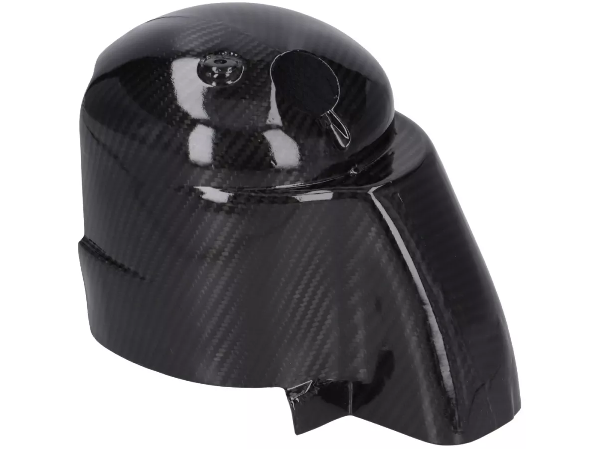 Penutup Silinder - CARBON ITALY, Karbon Asli - Vespa PX80, PX125, PX150, Sprint, GT, GTR, TS, Super, Motovespa CL/PX125-150