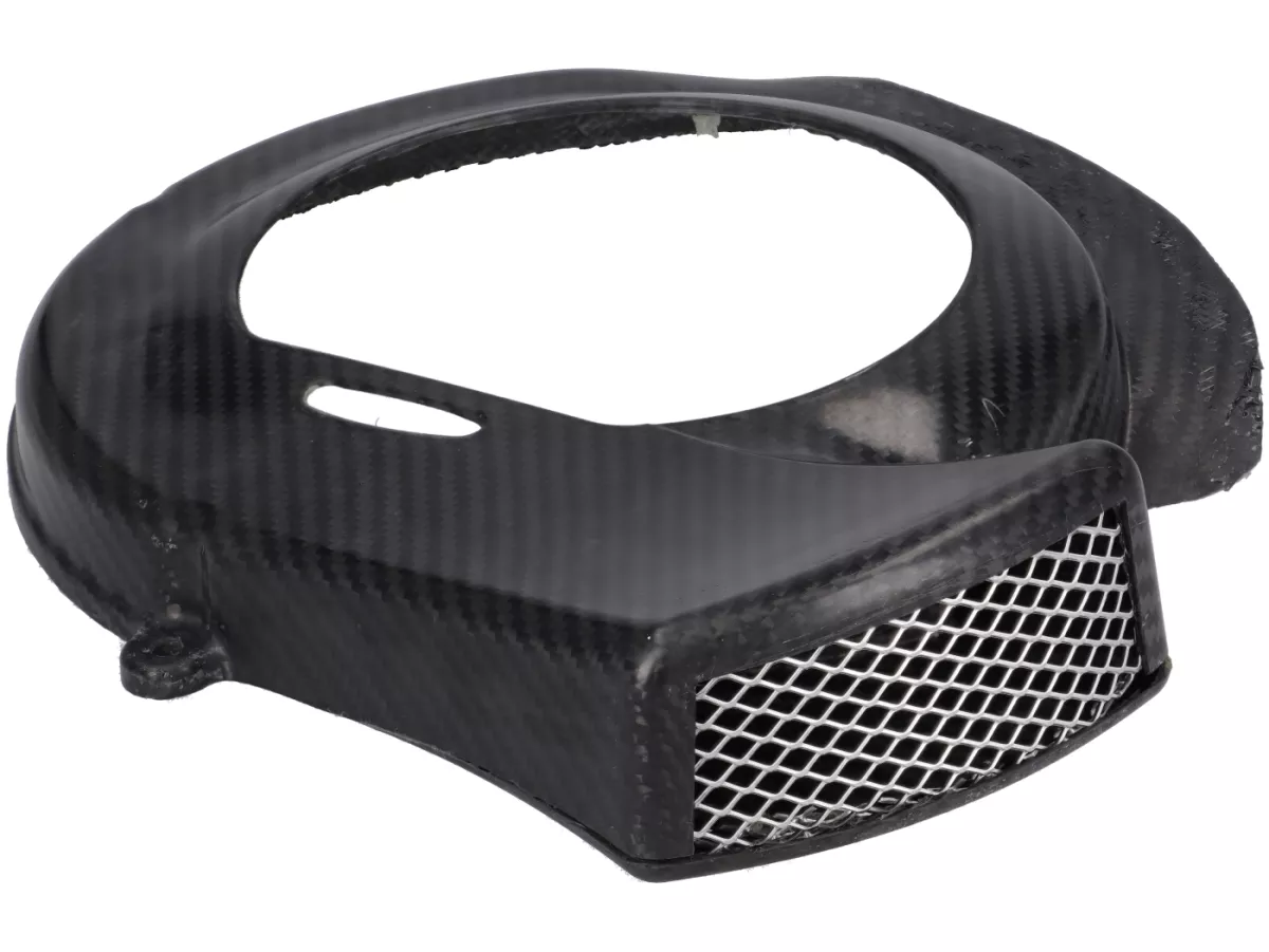 Lüfterabdeckung -CARBON ITALY Big Air, Echtcarbon- Vespa 50 Special, PV, ET3