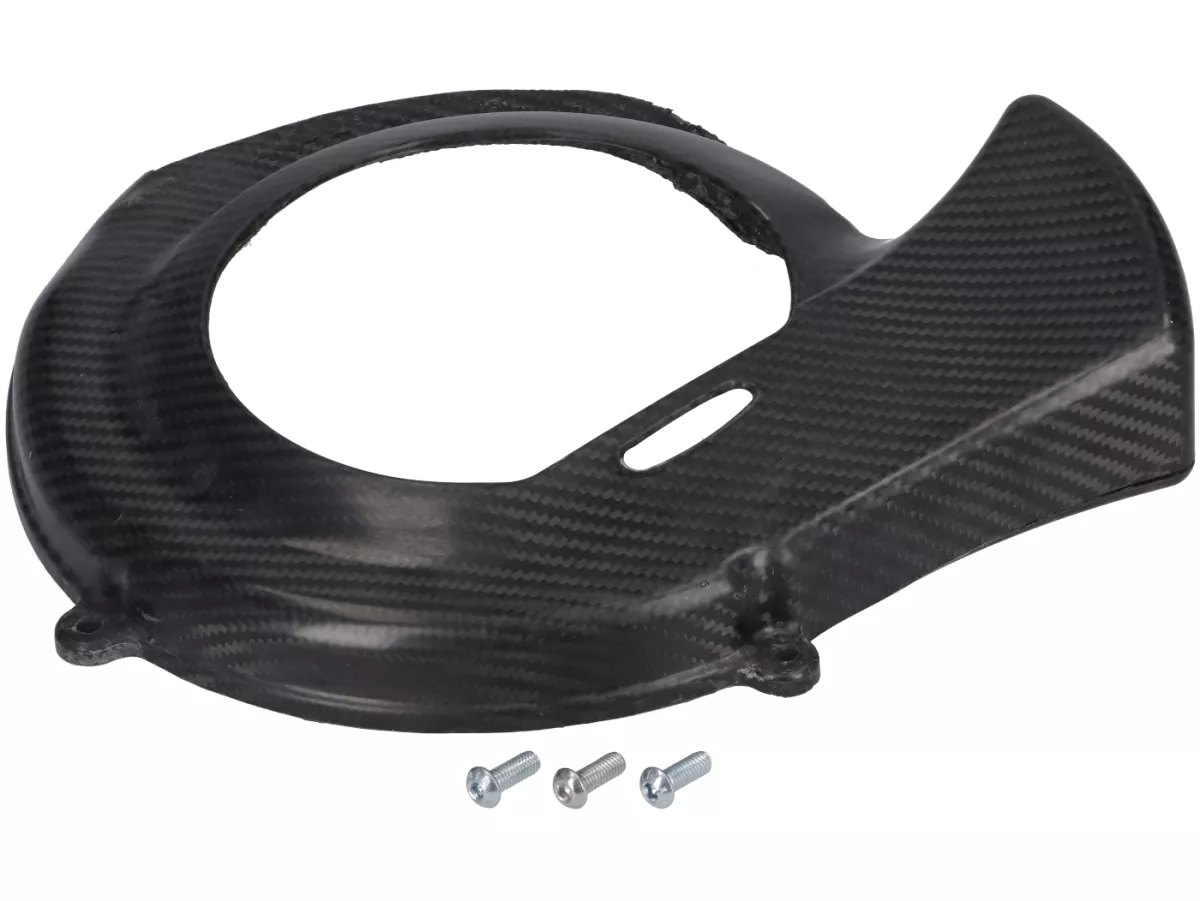 Lüfterabdeckung -CARBON ITALY Big Air, Echtcarbon- Vespa 50 Special, PV, ET3