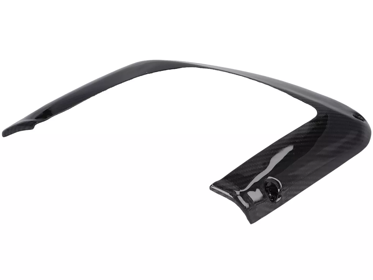 Sportello laterale destro aperto - CARBON ITALY, carbonio vero - Vespa V50, PV, ET3