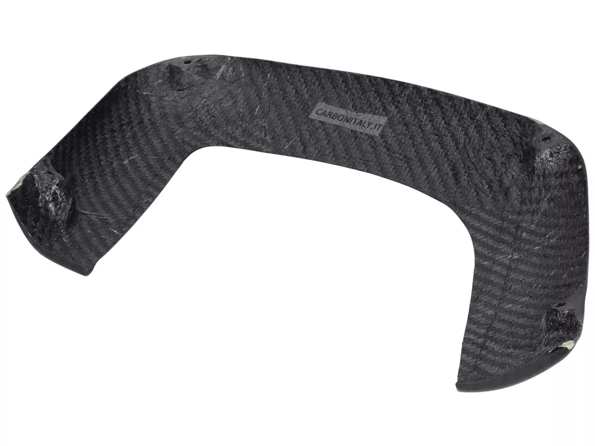Sportello laterale destro aperto - CARBON ITALY, carbonio vero - Vespa V50, PV, ET3