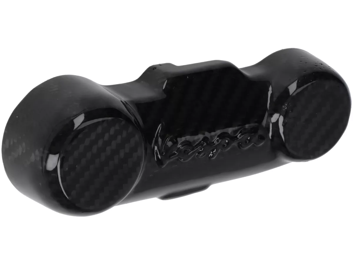 Cache-bras oscillant - CARBON ITALY, carbone véritable - Vespa PX Disc (1998-2016) - convient également aux modèles PX Lusso (1984-1998) et Cosa