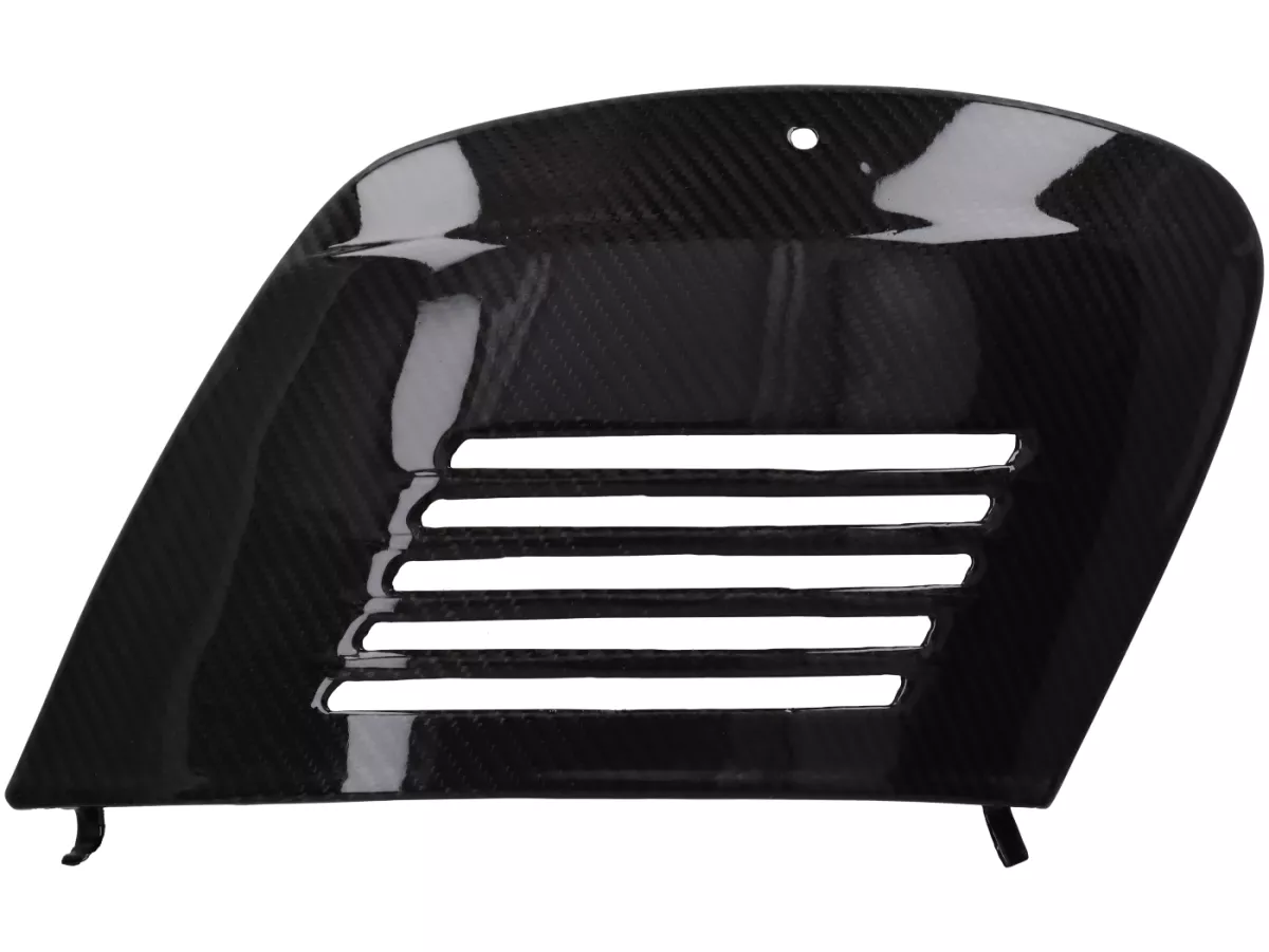 Right Side Panel - CARBON ITALY, Real Carbon - Vespa V50, PV, ET3