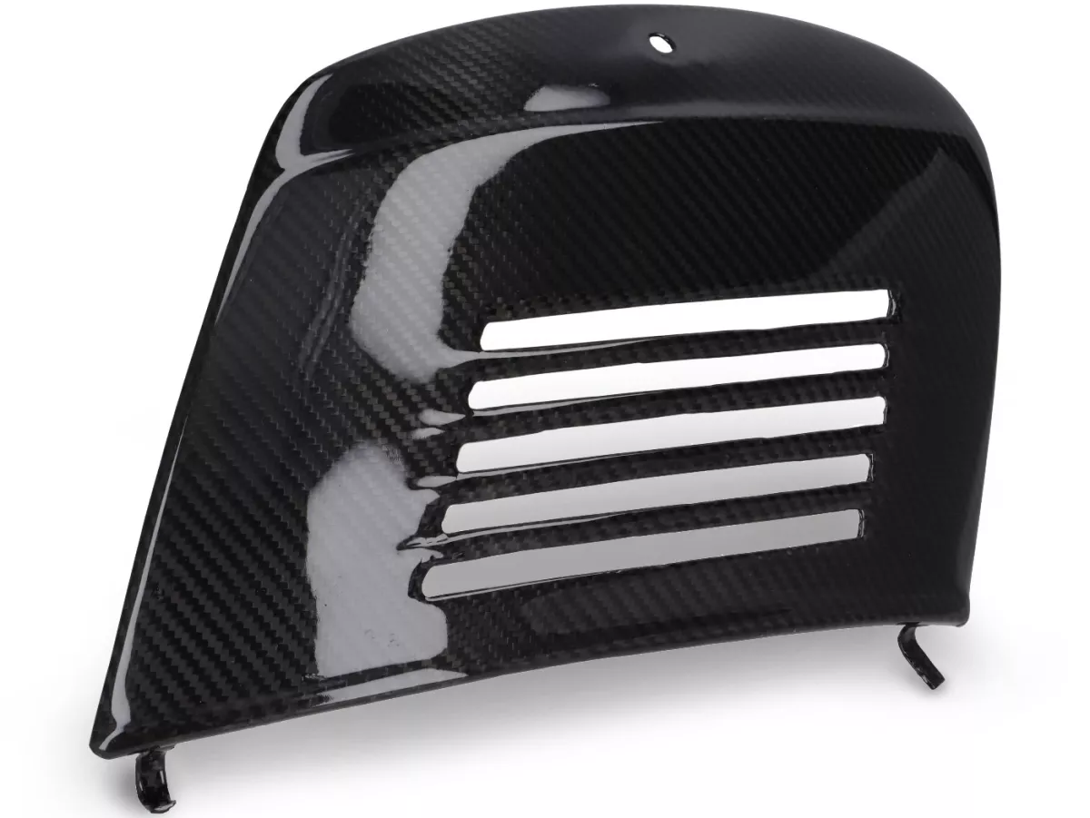 Right Side Panel - CARBON ITALY, Real Carbon - Vespa V50, PV, ET3