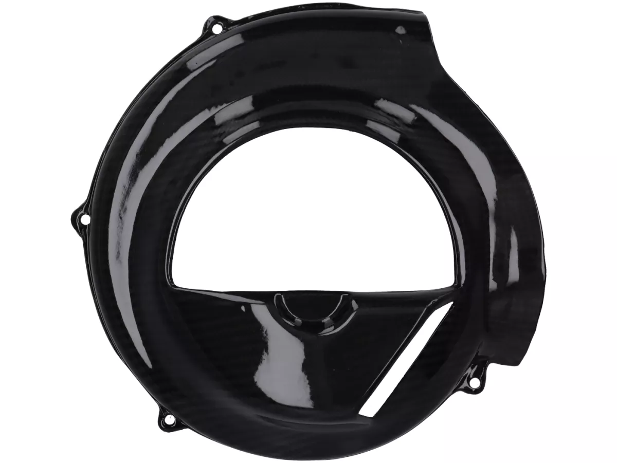 Ventilatorafdekking - CARBON ITALY, echt carbon - Vespa PX type Proma