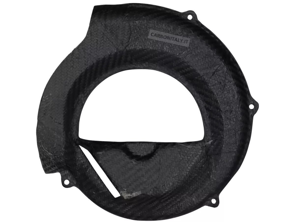 Ventilatorafdekking - CARBON ITALY, echt carbon - Vespa PX type Proma