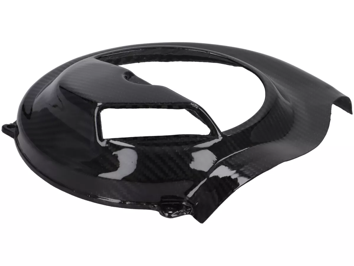 Ventilatorafdekking - CARBON ITALY, echt carbon - Vespa PX type Proma