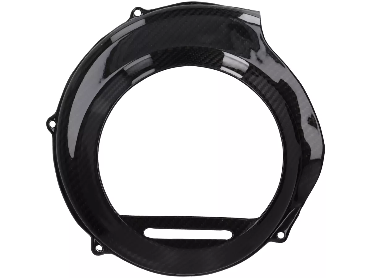 Ventilatorafdekking - CARBON ITALY, echt carbon - Vespa Sprint, GT, GTR, GL; TS, VBB, VBA, VNB, VNA