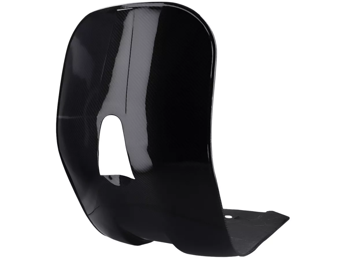 Beinschild und Trittbrett -CARBON ITALY, Echtcarbon- Vespa 50 Special