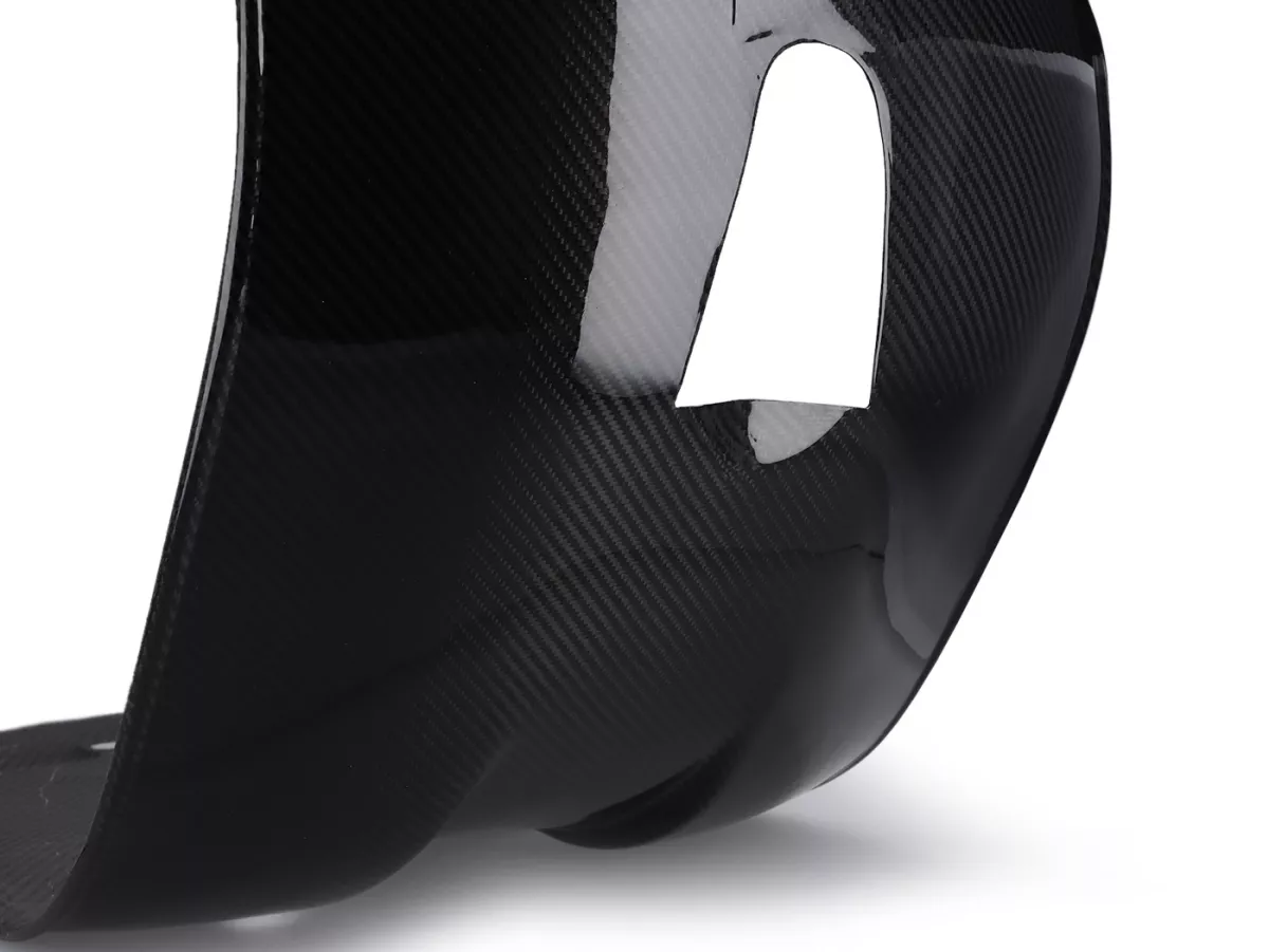 Beinschild und Trittbrett -CARBON ITALY, Echtcarbon- Vespa 50 Special