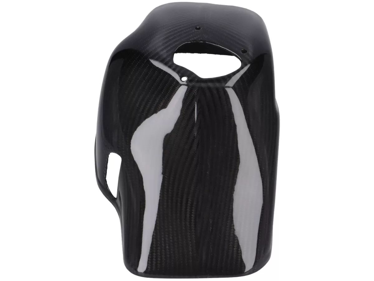 Kotflügel -CARBON ITALY, Echtcarbon, für POLINI Zip Gabel- Vespa V50, V90, SS50, SS90, PV125, ET3, PK50, PK80, PK50 S, PK80 S, PK125 S, PK50 XL, PK125 XL, ETS, PK50 HP, PK50 SS