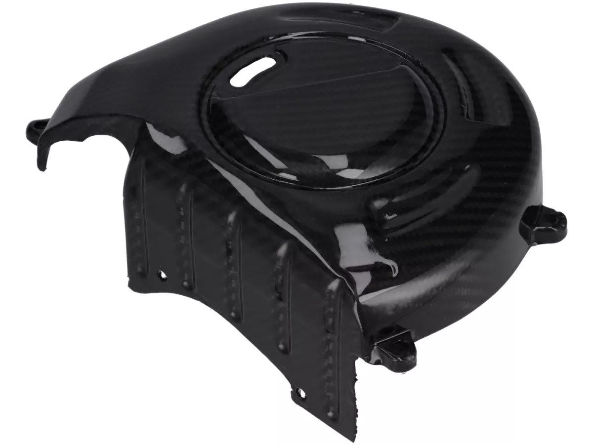 Cache d'allumage - CARBON ITALY, carbone véritable - Gilera Runner 125/180, Italjet Dragster 125/180, Hexagon 125/150/180