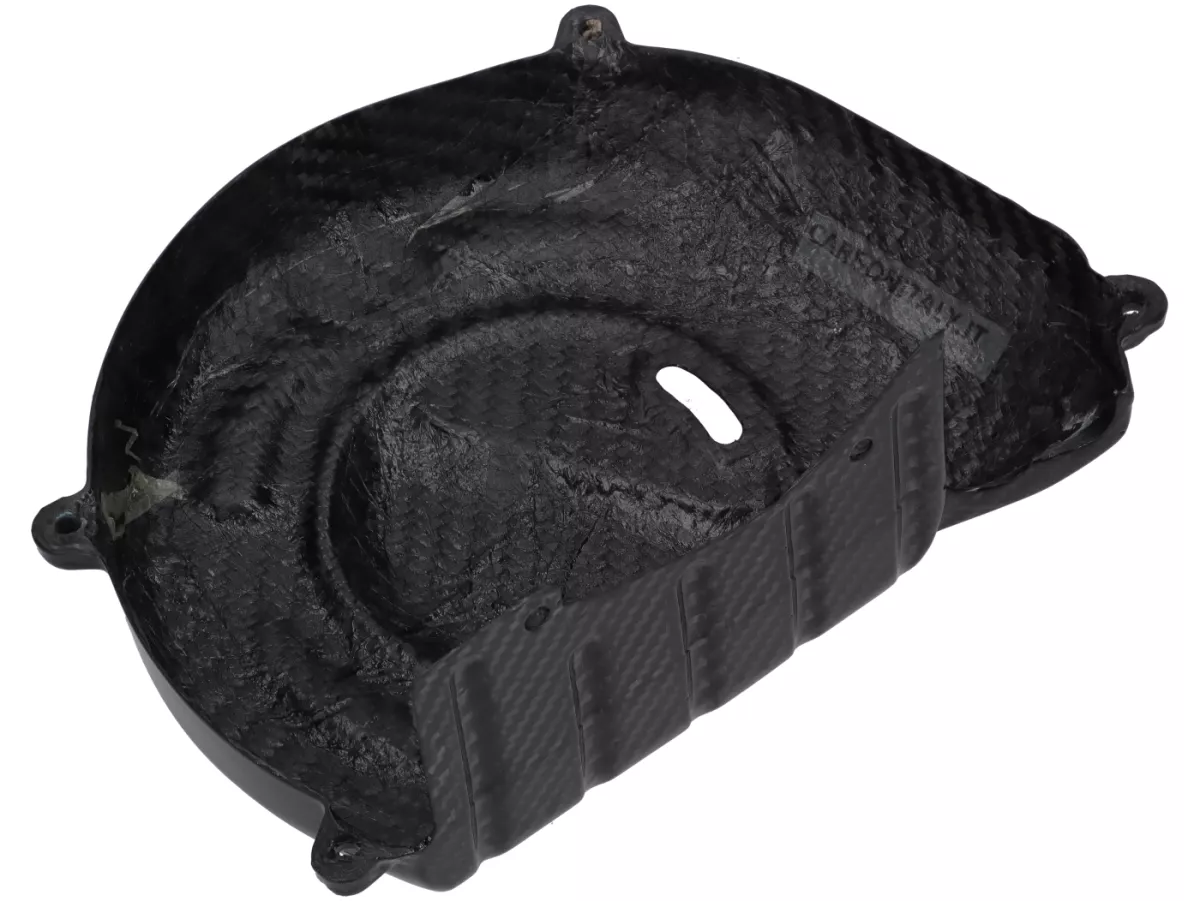 Cache d'allumage - CARBON ITALY, carbone véritable - Gilera Runner 125/180, Italjet Dragster 125/180, Hexagon 125/150/180