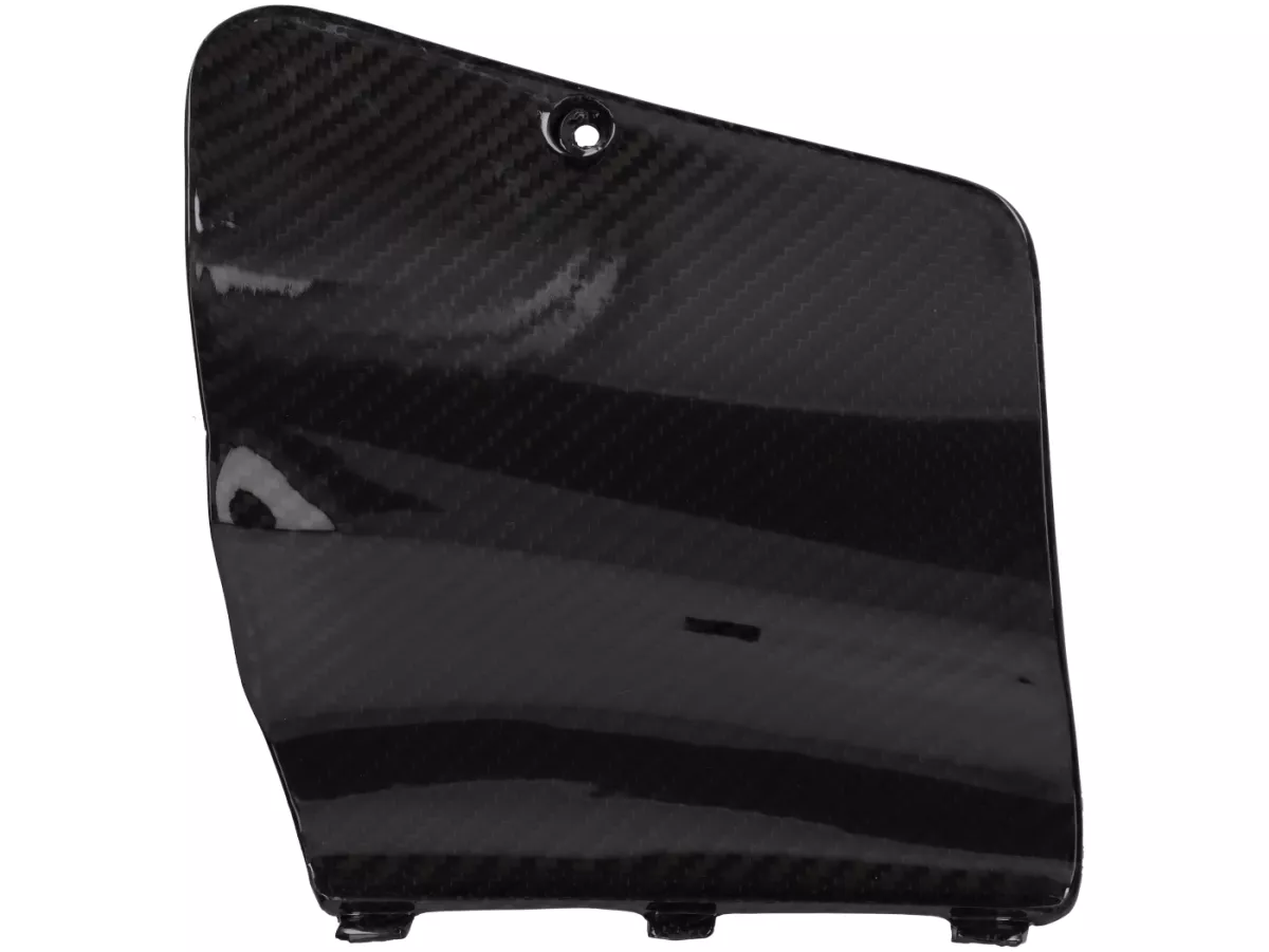 Couvercle de batterie - CARBON ITALY, carbone véritable - Gilera Runner 50/125/180
