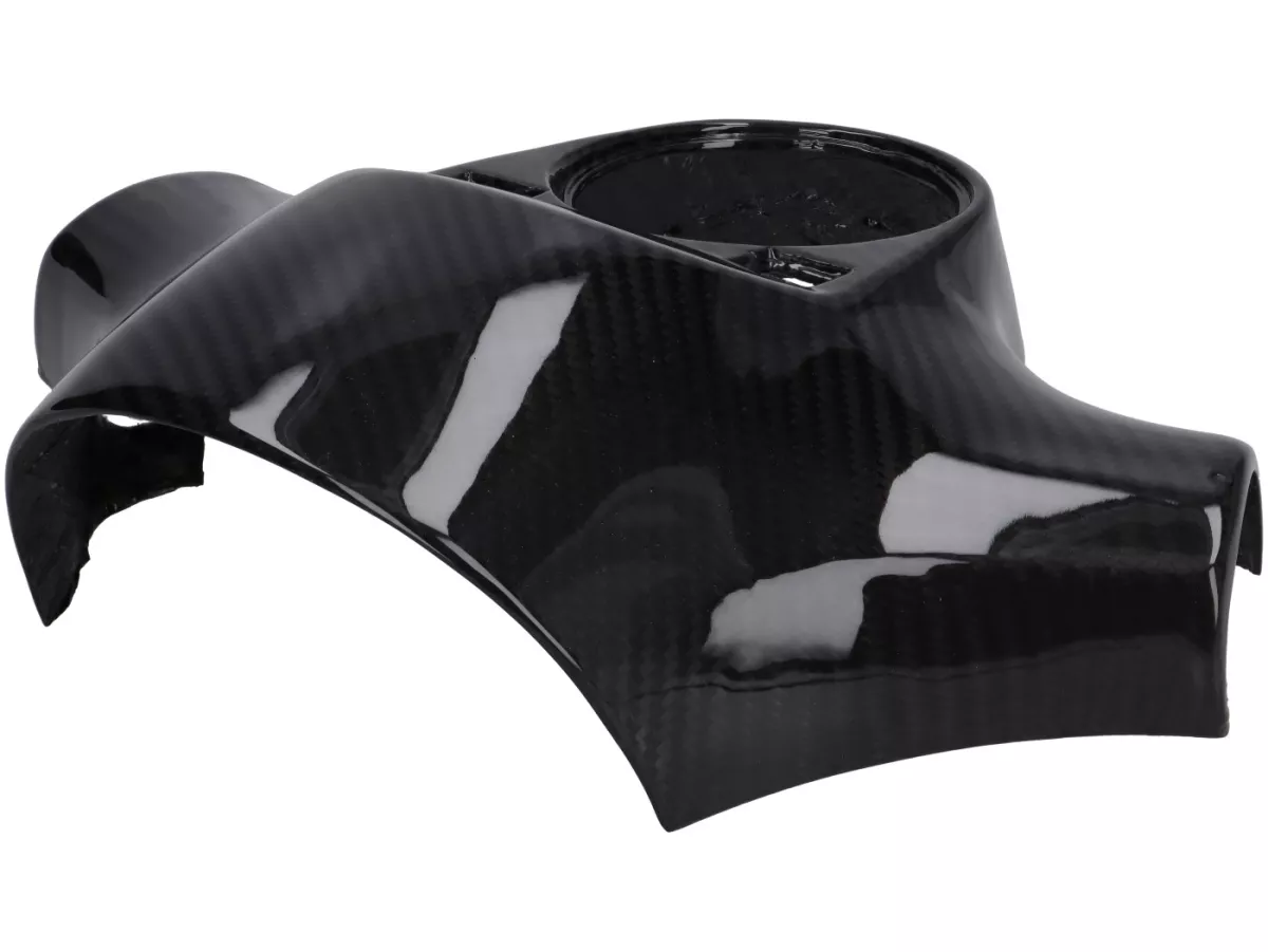 Copri-testa di sterzo - CARBON ITALY, in vero carbonio - Vespa PX vecchia (-1984)