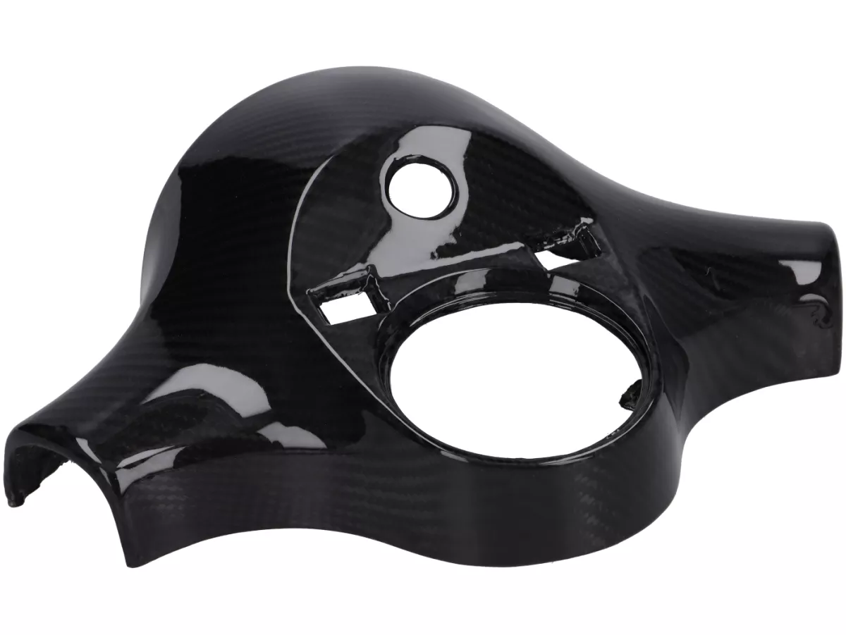Copri-testa di sterzo - CARBON ITALY, in vero carbonio - Vespa PX vecchia (-1984)