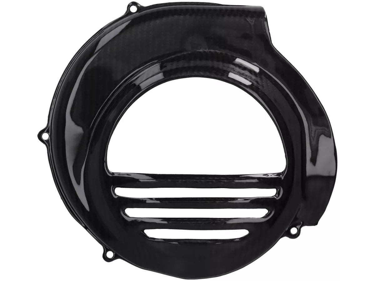 Ventilatorkap - CARBON ITALY, echt carbon - Vespa PX Elestart