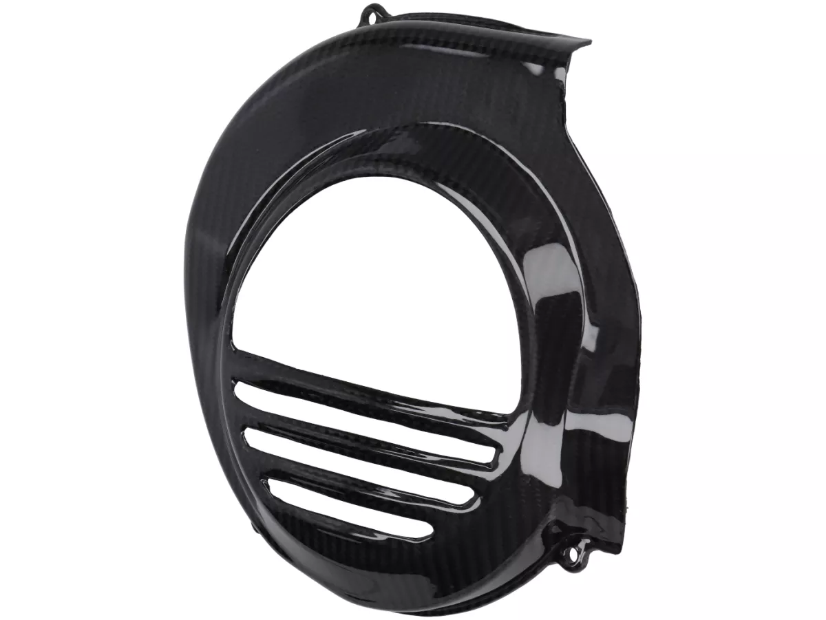 Ventilatorkap - CARBON ITALY, echt carbon - Vespa PX Elestart