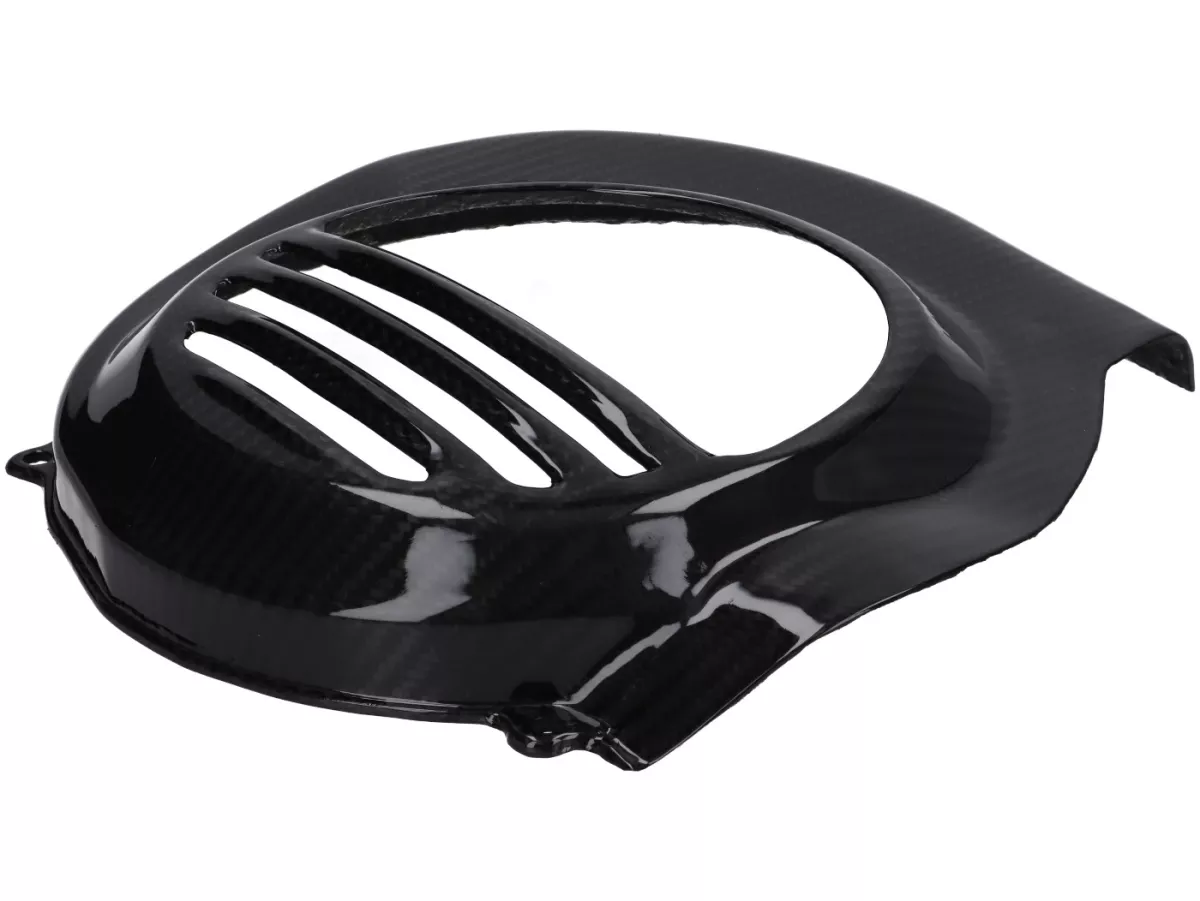 Ventilatorkap - CARBON ITALY, echt carbon - Vespa PX Elestart