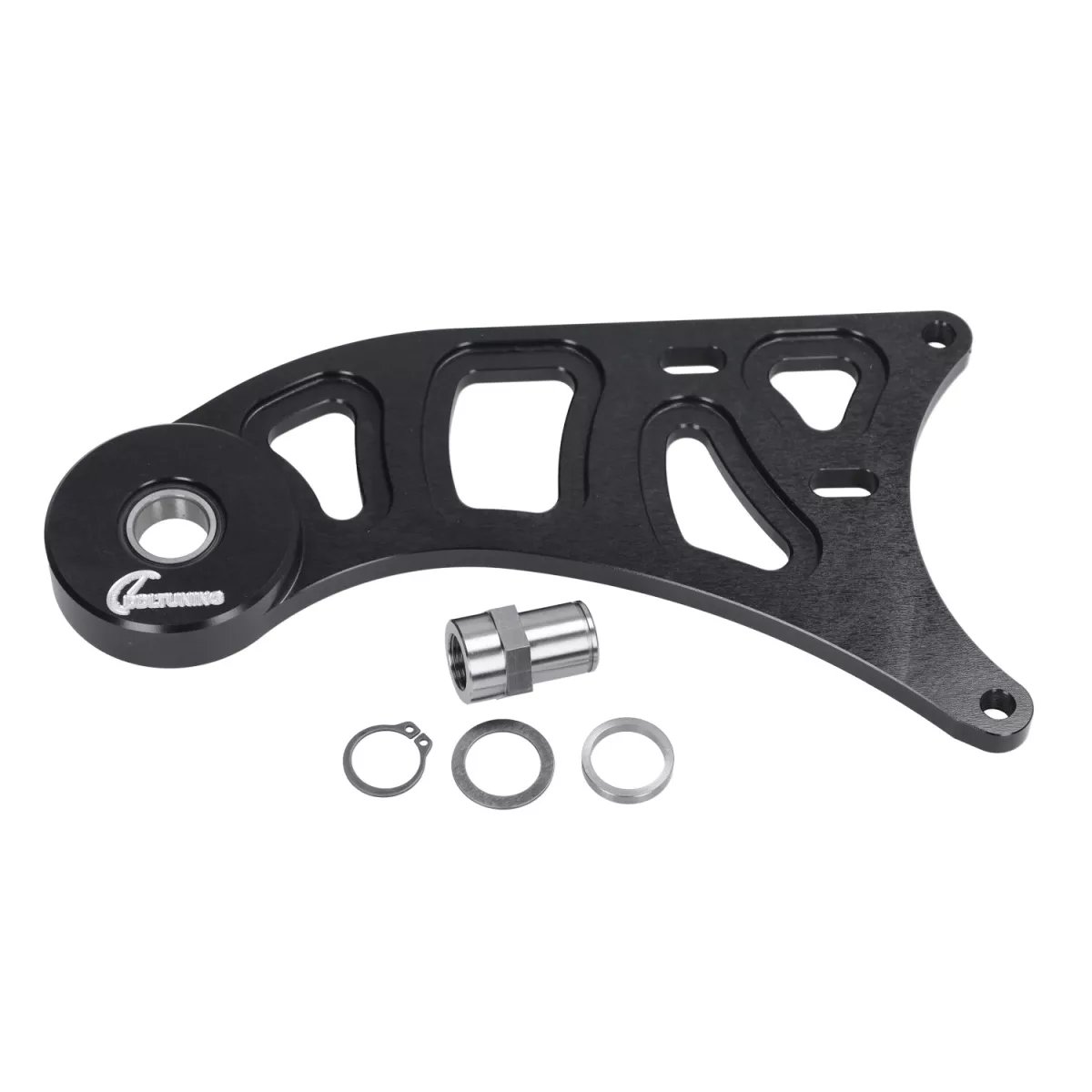 Svingarm -DDL TUNING- CNC - Piaggio 50 2T kort - svart