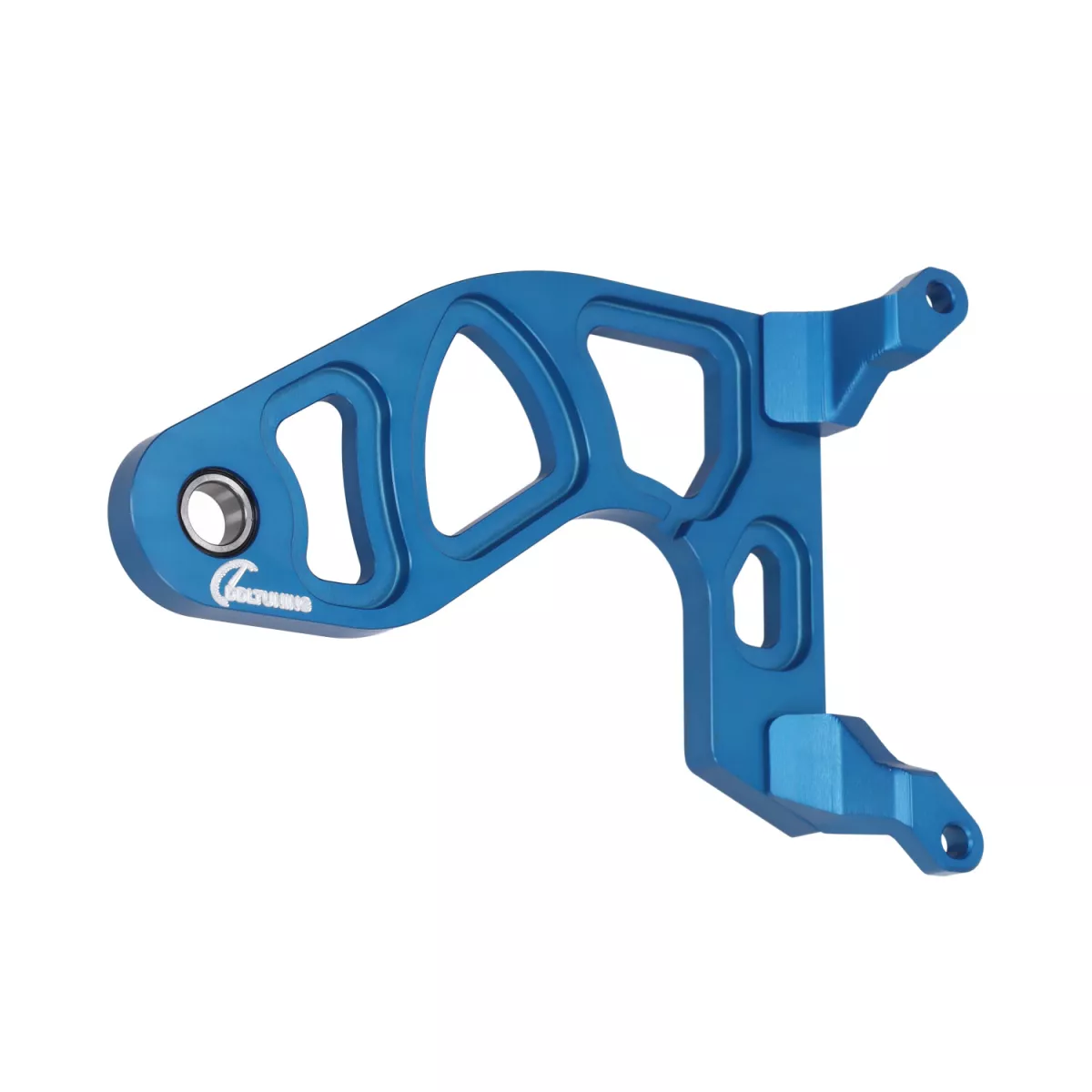Forcellone supplementare -DDL Tuning CNC blu- Piaggio 125-180 ccm 2 tempi - Gilera Runner FX/FXR 125-180, Italjet Dragster 125-180, Piaggio SKR125, SKR150, TPH125, Skipper125, Skipper150, Hexagon LX/LXT 125-180 AC/LC