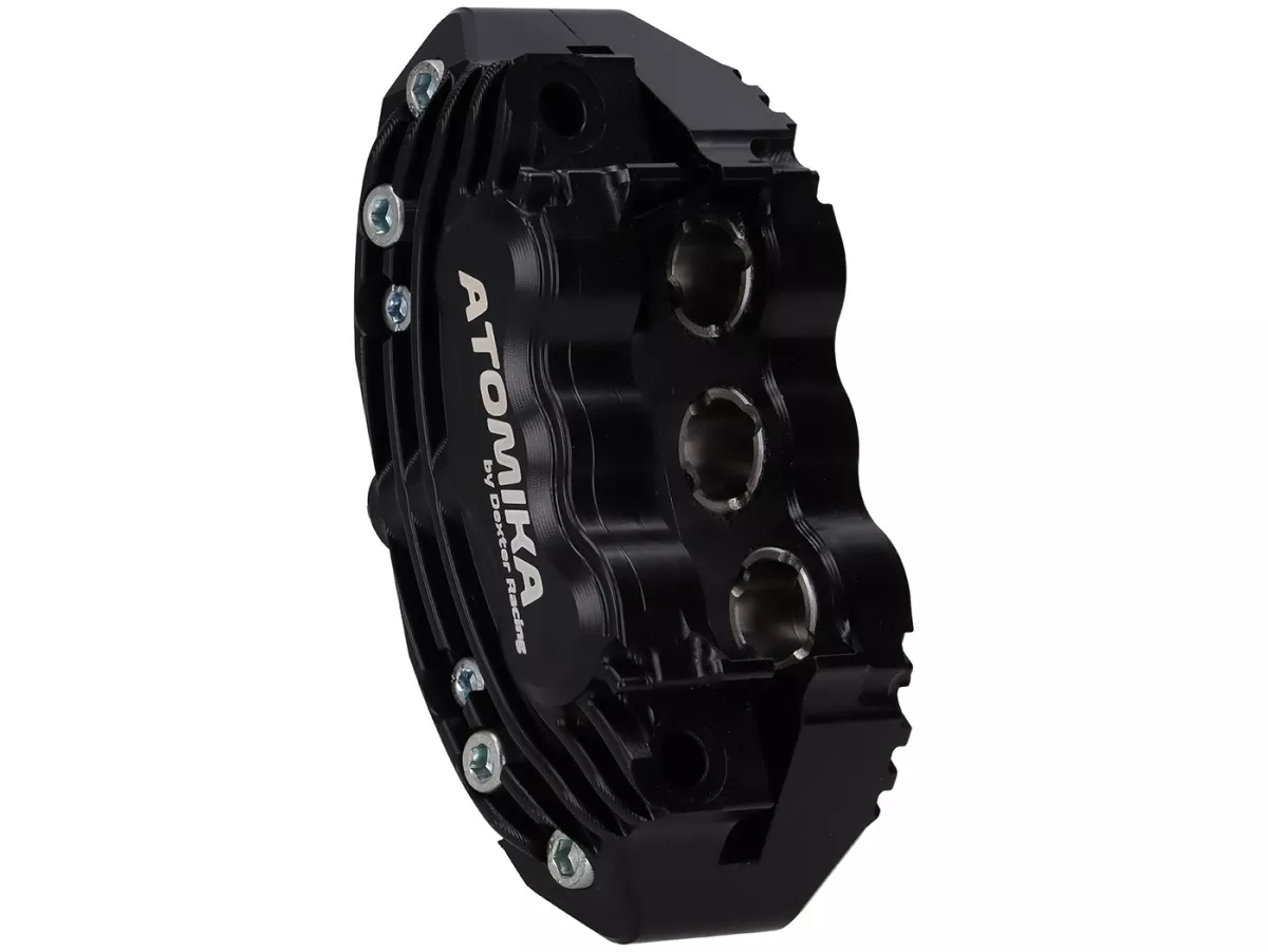 Kaliper rem -DEXTER Atomika radial- Kaliper rem 6 piston - hitam