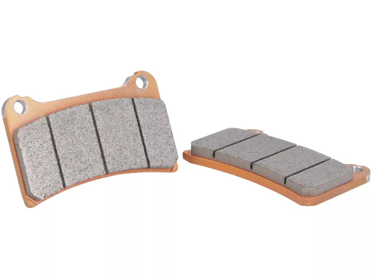 Brake pad set -DEXTER for Atomika 6-piston radial brake caliper - type Ducati 916 - front - pad compound ceramic