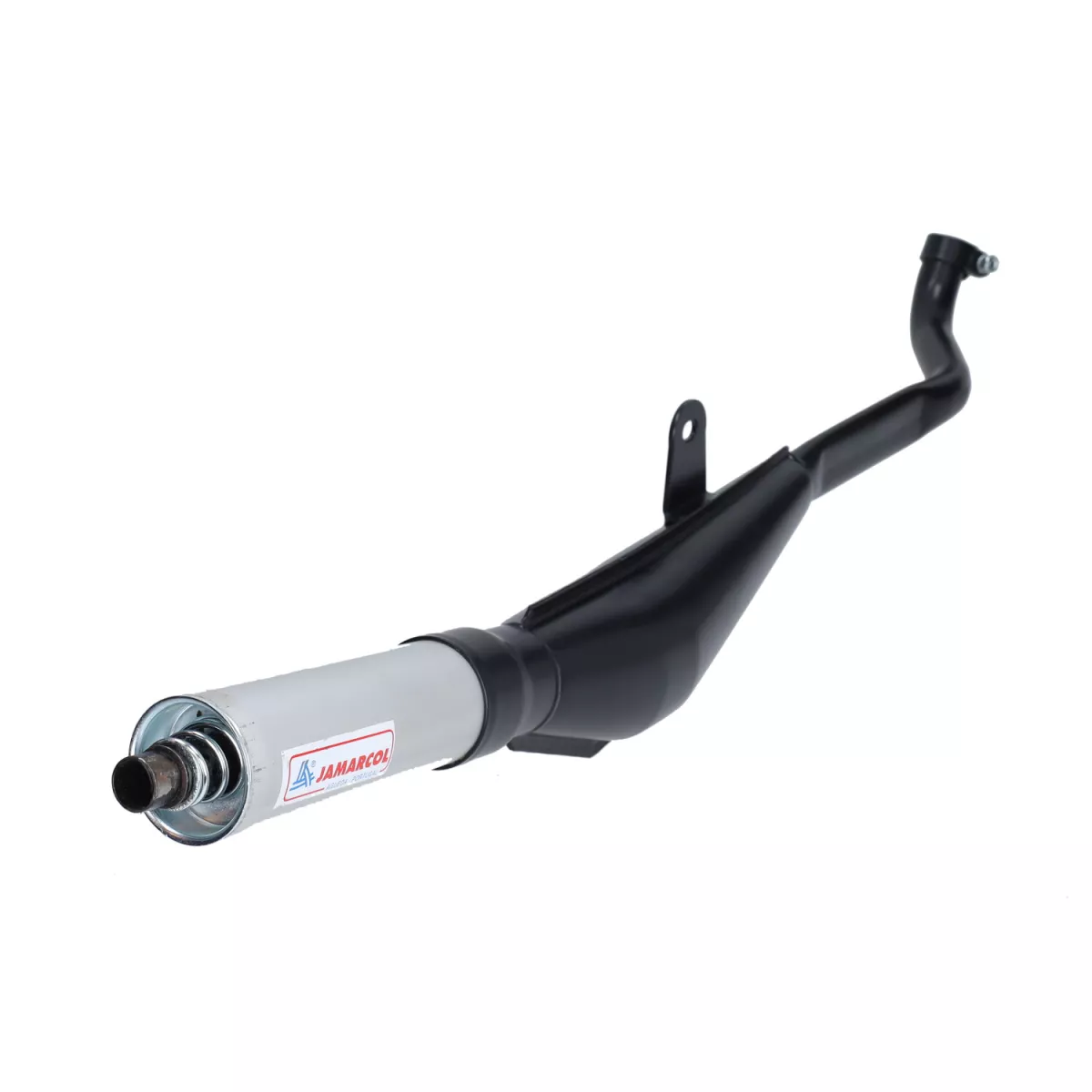 Auspuff -DMP- Expansion - Piaggio Ciao - Ø22mm - schwarz