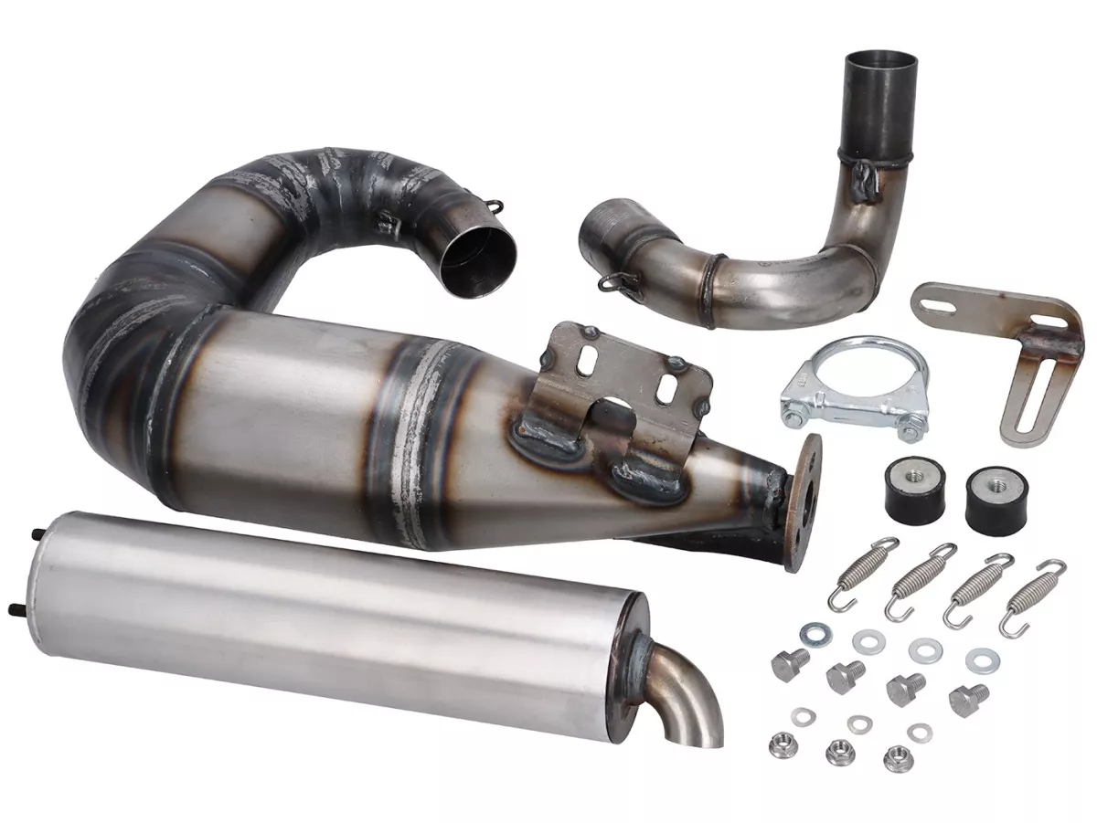 Auspuff -EGIG PERFORMANCE SilenX- Vespa PX80, PX125, PX150, Sprint, GT, GTR, TS, Motovespa 125/150 CL/PX, LML 125/150 Star/Stella 2-Takt