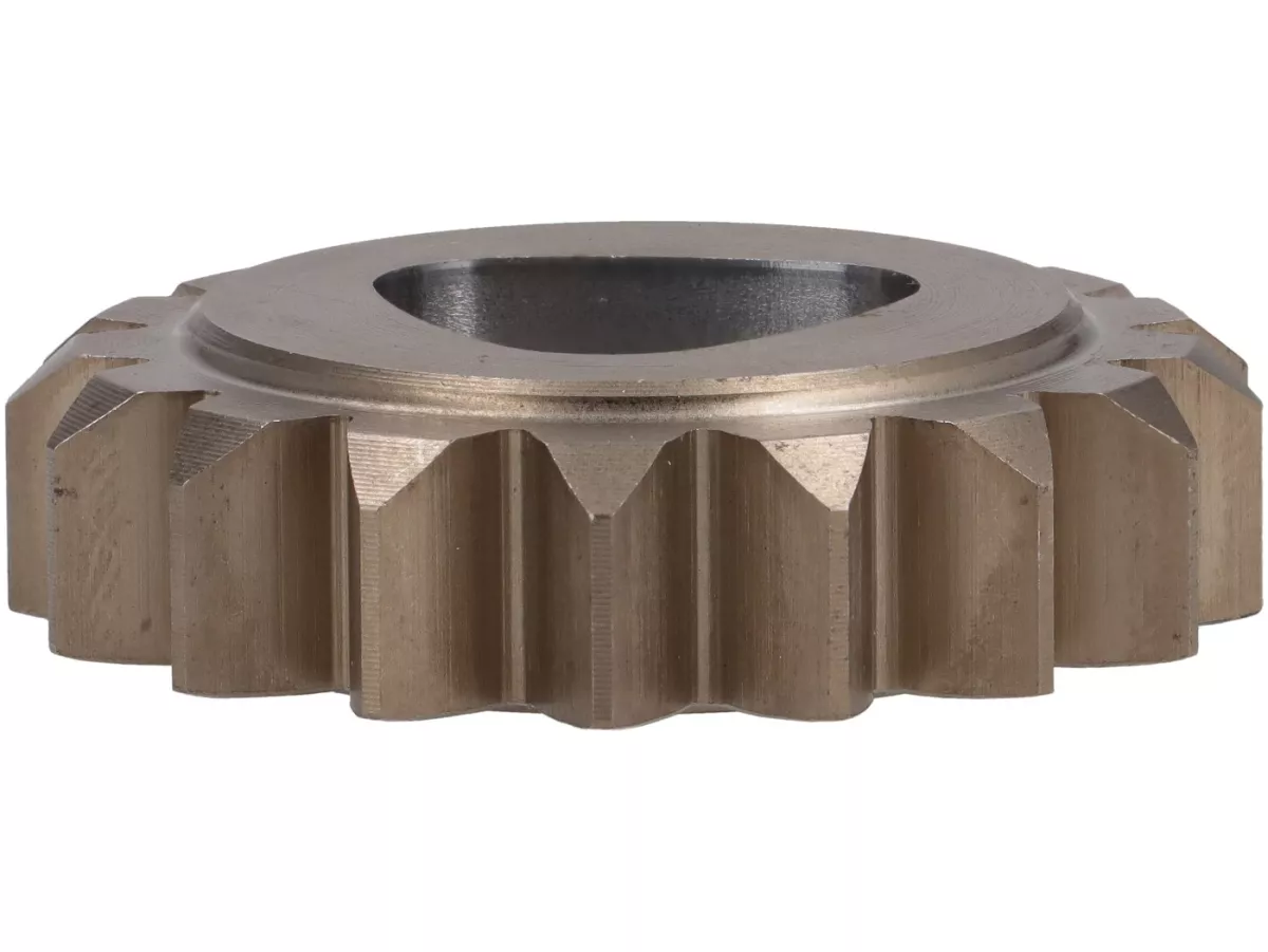 Pignone primario (poligonale) -FAIO/EGIG PERFORMANCE- Vespa V50, PV125, ET3, PK50, PK80, PK125 - Z17 (dentatura diritta, per pignone Z52) - utilizzata ad esempio per EGIG220, Quattrini M200