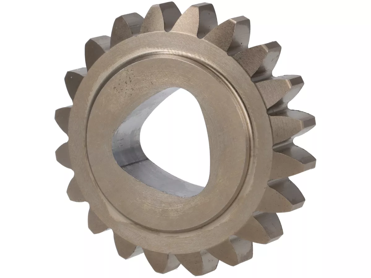 Ingranaggio primario (poligono) -FAIO/EGIG PERFORMANCE- Vespa V50, PV125, ET3, PK50, PK80, PK125 - Z20 (a denti diritti, per ingranaggio primario Z50) - utilizzato ad es. per EGIG220, Quattrini M200