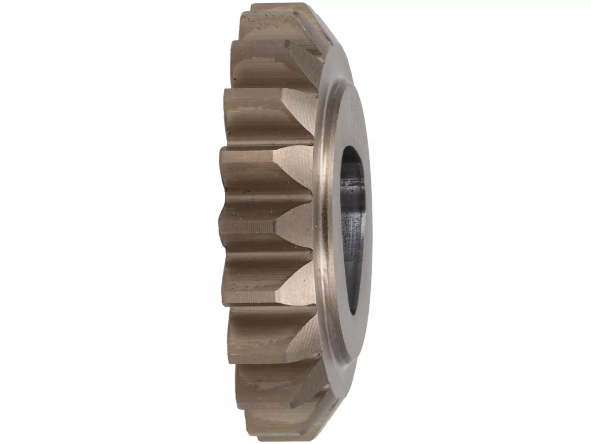 Ingranaggio primario (poligono) -FAIO/EGIG PERFORMANCE- Vespa V50, PV125, ET3, PK50, PK80, PK125 - Z20 (a denti diritti, per ingranaggio primario Z50) - utilizzato ad es. per EGIG220, Quattrini M200