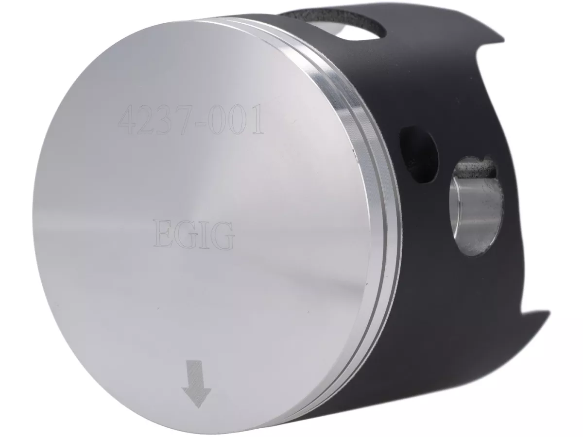 Pistone - EGIG PERFORMANCE / WÖSSNER - Ø 68 mm, 2 fasce elastiche, perno del pistone Ø 15 mm - EGIG 205/210/220 cc - Vespa PV125, ET3 125, PK125