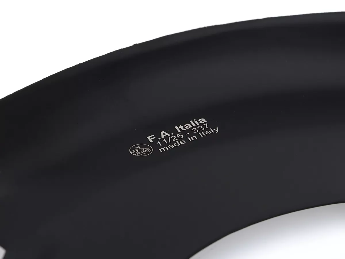 Couverture de roue de ventilateur -FA ITALIA- Vespa V50, PV125, ET3 - noir