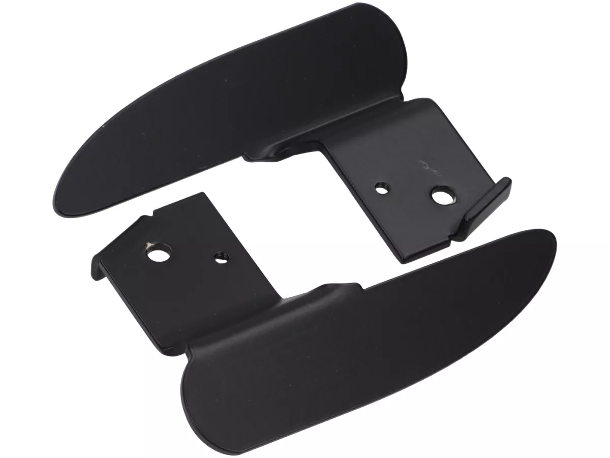 Passenger grips TR Factory, black for Vespa GTS/, GTS Super, GTV, GT 60/, GT, GT L, Sprint, Primavera