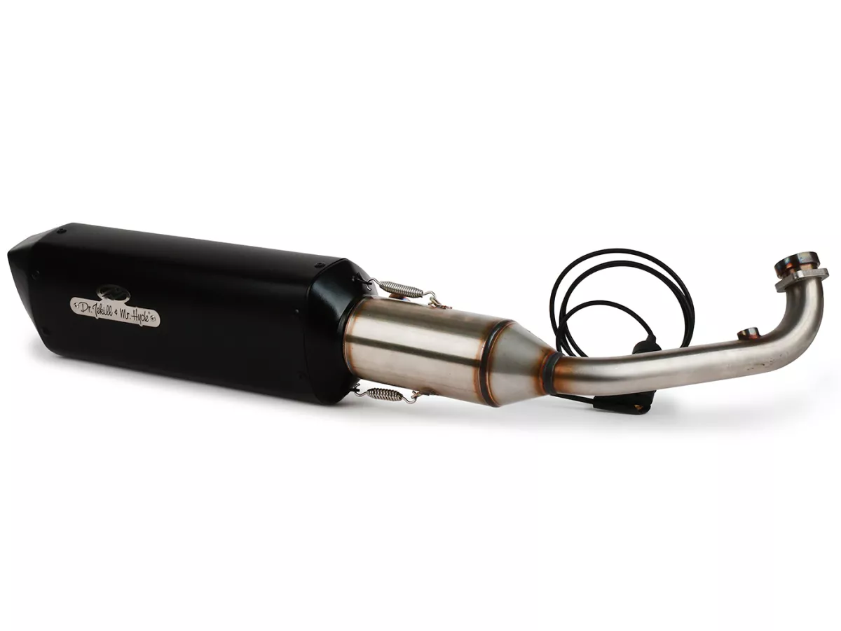 Exhaust DR. Jekill & Mr. Hyde, Forte Tetragon for Vespa GTS, GTS Super, GTV 310cc HPE (2024-)