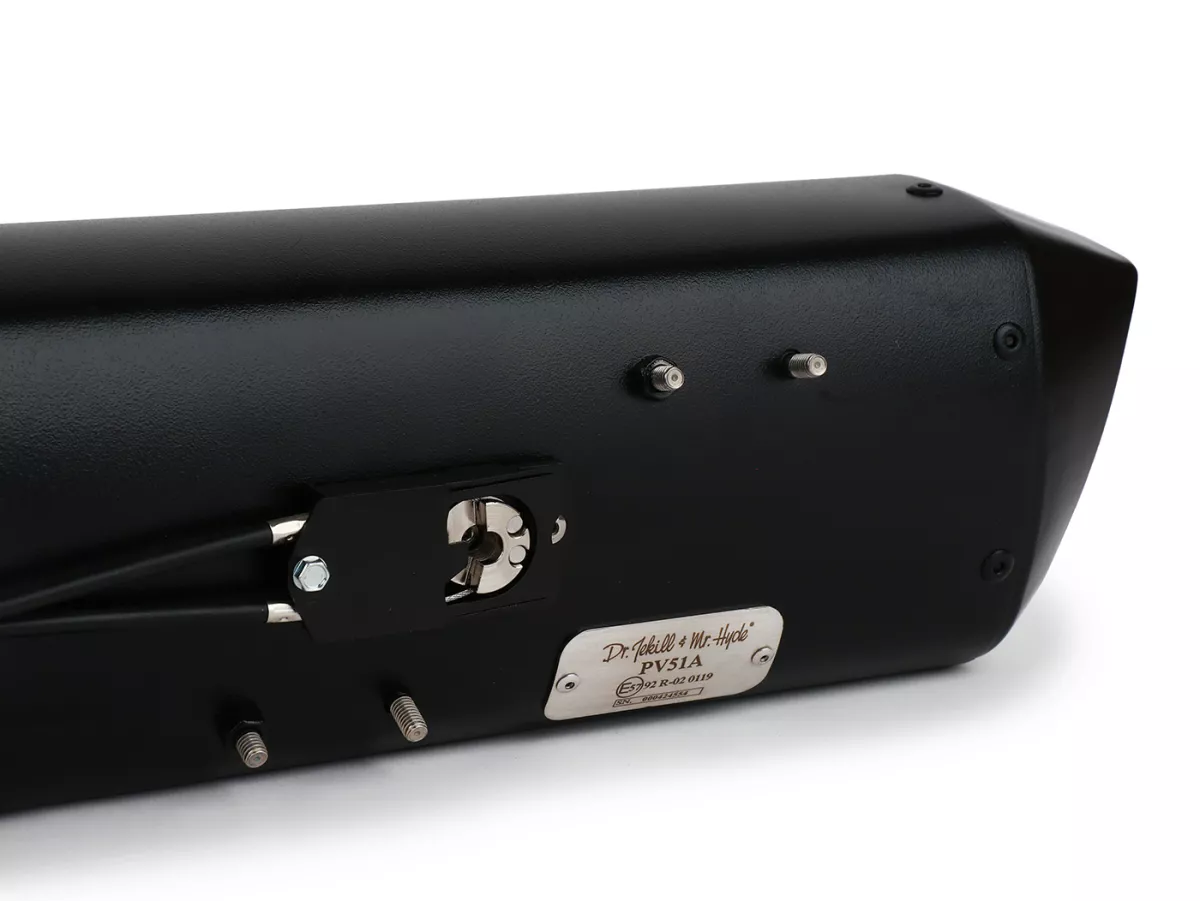 Exhaust DR. Jekill & Mr. Hyde, Forte Tetragon for Vespa GTS, GTS Super, GTV 310cc HPE (2024-)