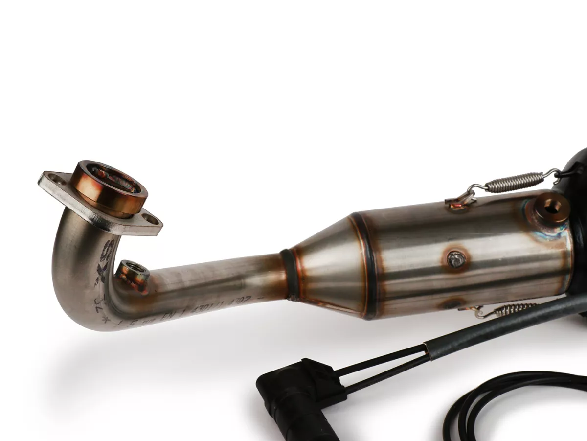 Exhaust DR. Jekill & Mr. Hyde, Forte Tetragon for Vespa GTS, GTS Super, GTV 310cc HPE (2024-)