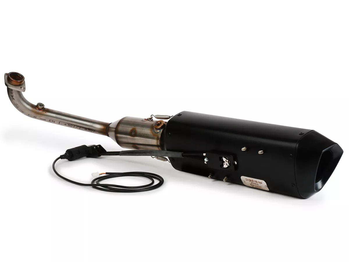 Exhaust DR. Jekill & Mr. Hyde, Forte Tetragon for Vespa GTS, GTS Super, GTV 310cc HPE (2024-)