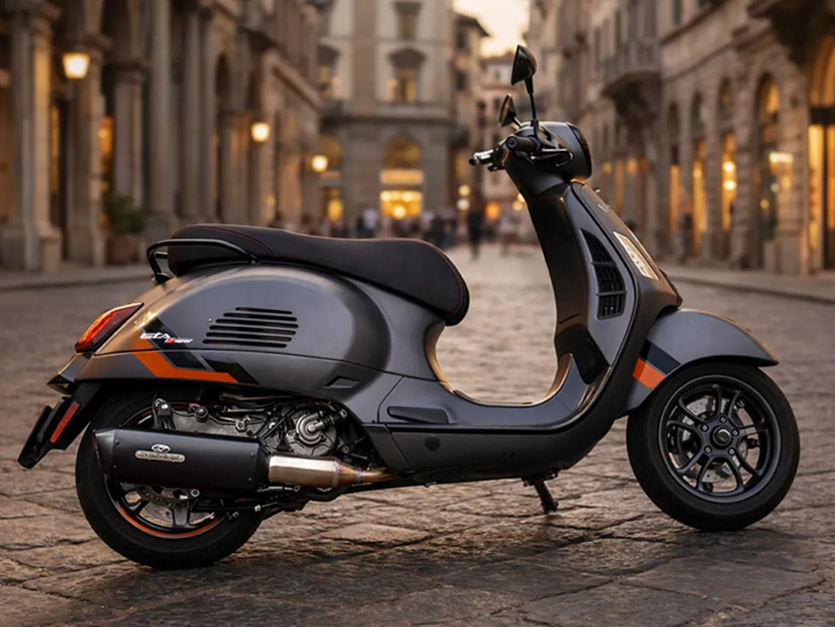 Exhaust DR. Jekill & Mr. Hyde, Forte Tetragon for Vespa GTS, GTS Super, GTV 310cc HPE (2024-)