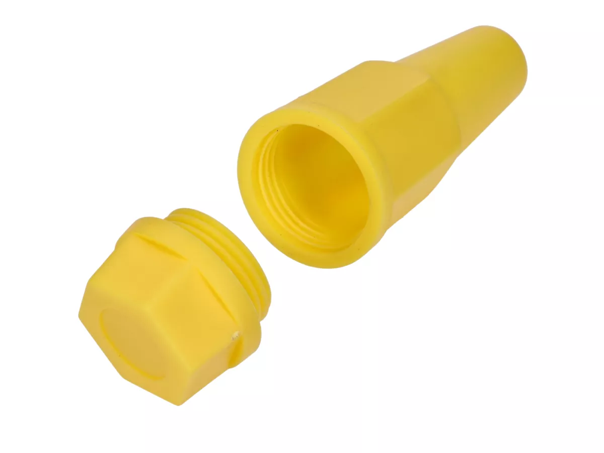 Kotak busi -NGK anti air - cocok untuk busi 10mm (TIPE C) +12mm (TIPE J/D) - plastik - kuning