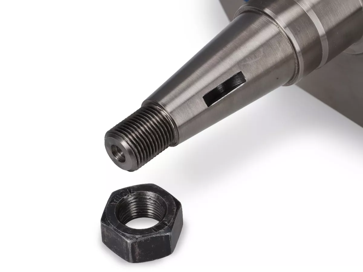 Vilebrequin -KINGWELLE (clapet) - course 64mm, bielle 110mm, axe de piston Ø15mm- Vespa PX -  p.e. pour BGM177, Quattrini M1X