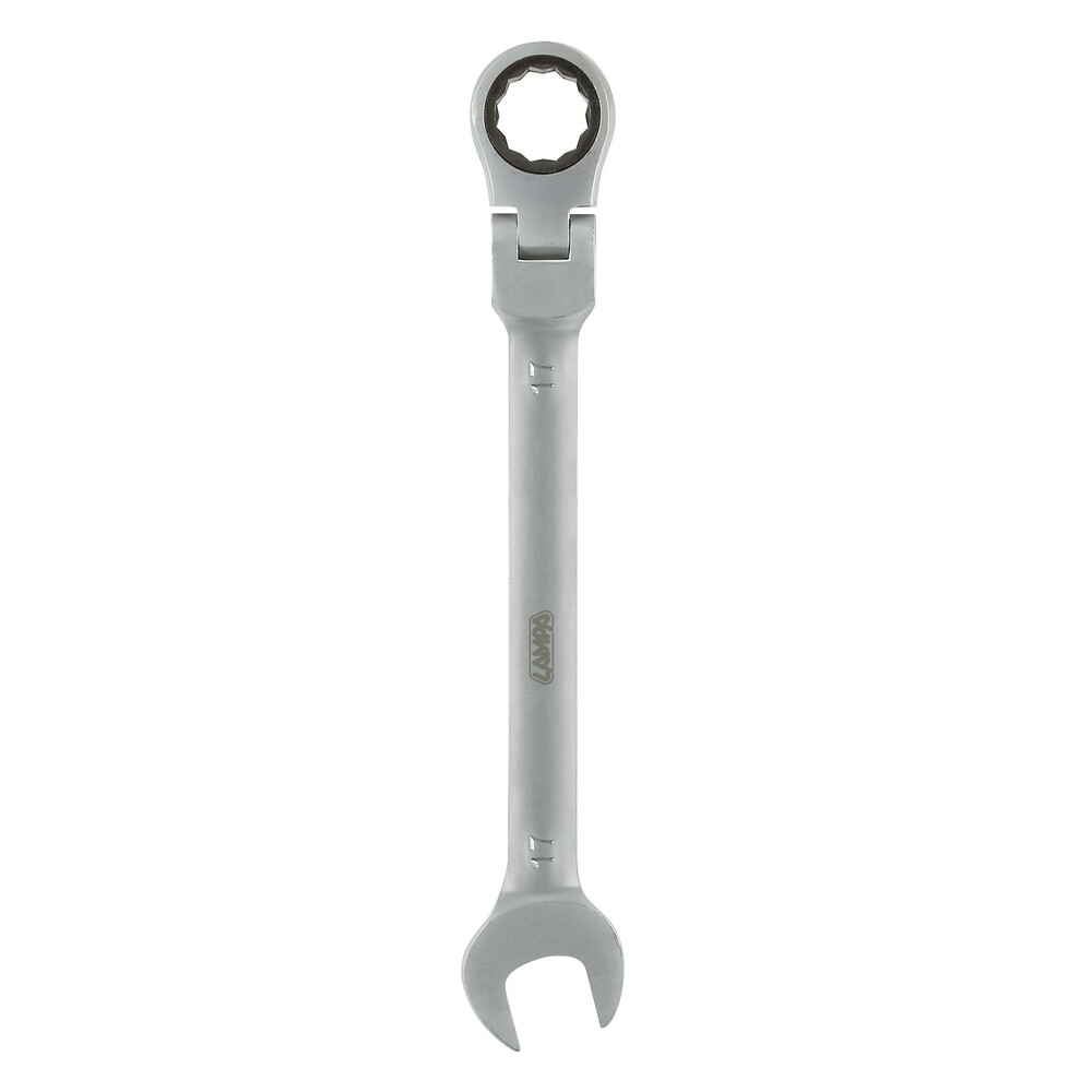 Ratschen-Ringmaulschlüssel -LAMPA- mit Gelenk - 17mm