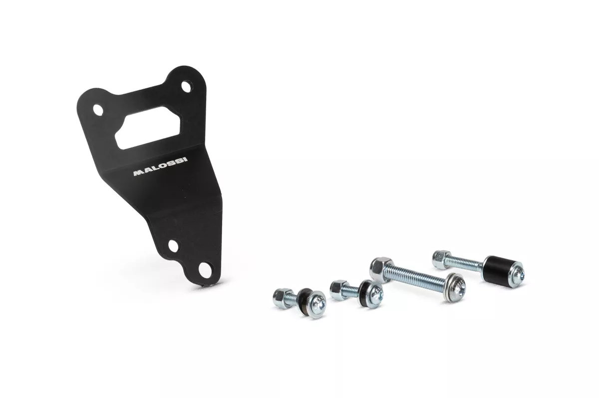 Aluminium beugel voor spatbord -MALOSSI- Italjet Dragster 300 ie - CNC - zwart