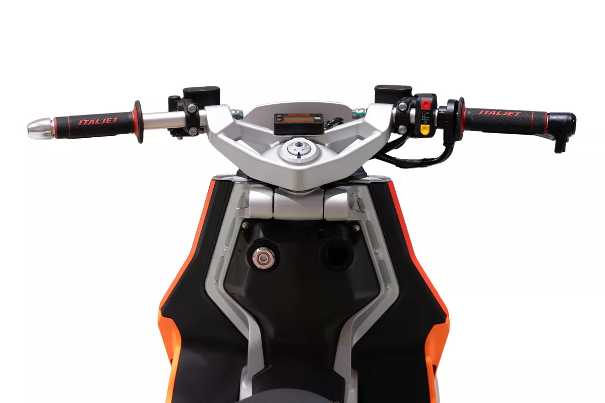 Voorruit -MALOSSI- 200x185mm, MHR Race Screen,wit - Italjet Dragster ie 125-300